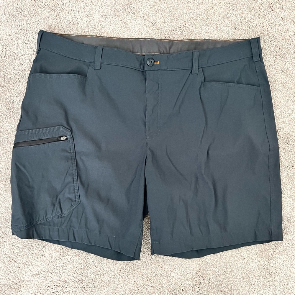 Eddie Bauer Men's Blue Cargo Outdoor Fishing Hiking Camping Shorts size 42